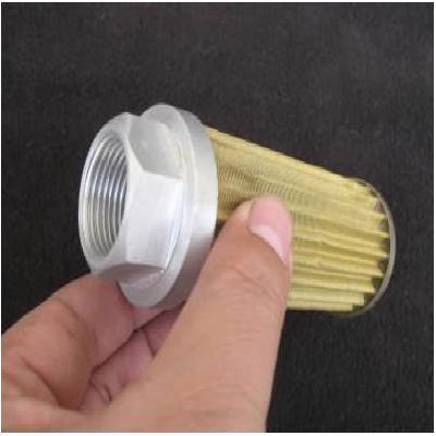 Stainless steel pleated filter